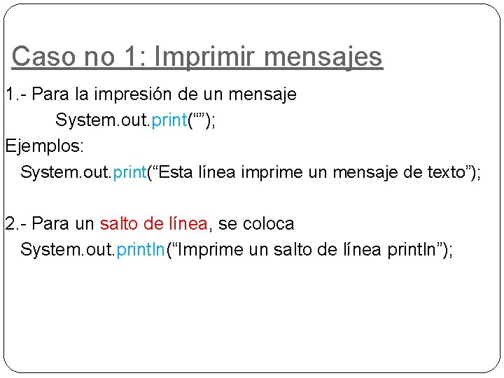 Primeros pasos en java Definicin de las libreras