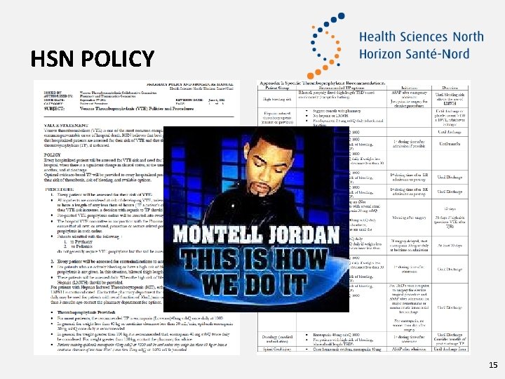 HSN POLICY 15 