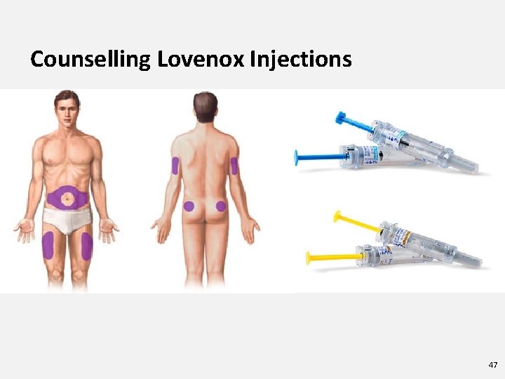 Counselling Lovenox Injections 47 