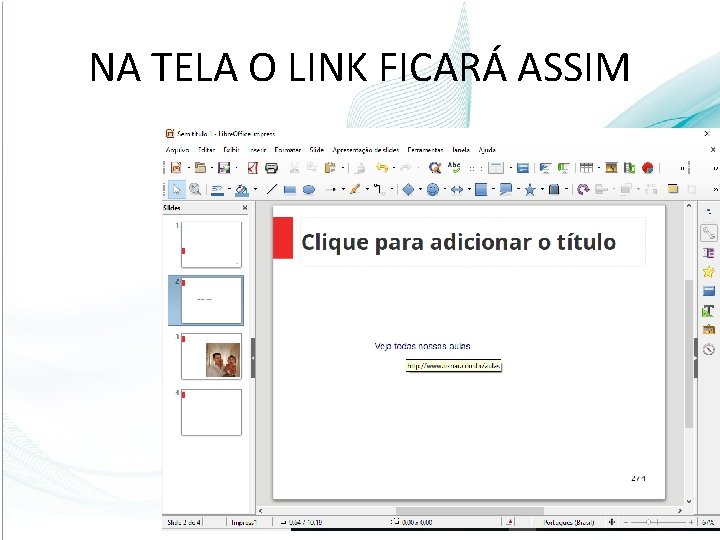 NA TELA O LINK FICARÁ ASSIM 39 