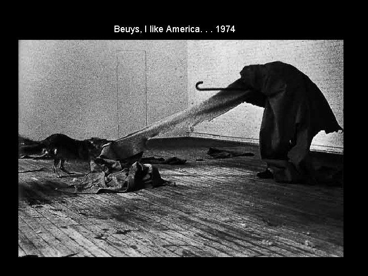 Beuys, I like America. . . 1974 