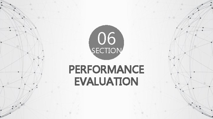 06 SECTION PERFORMANCE EVALUATION 