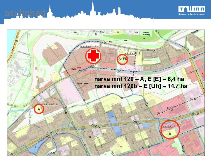 asukohad narva mnt 129 – A, E [E] – 6, 4 ha narva mnt