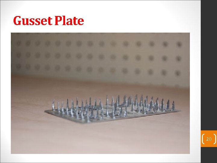 Gusset Plate 20 