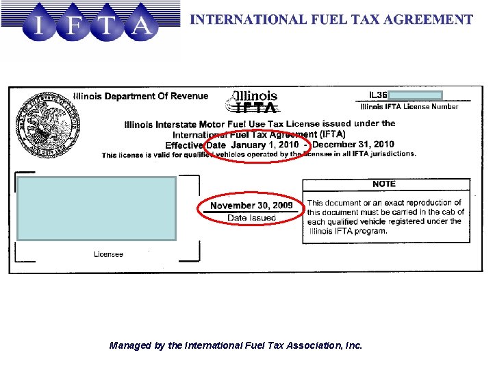 Managed by the International Fuel Tax Association, Inc. 