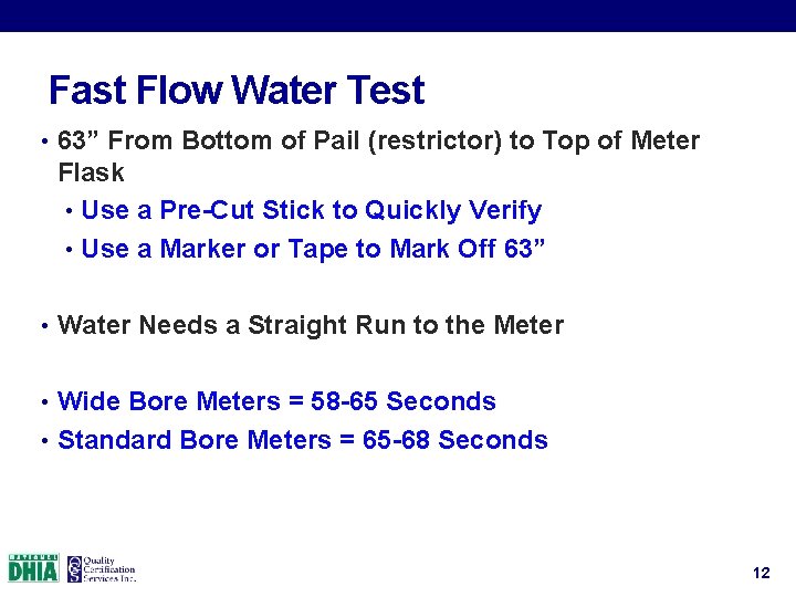 Meter Technician Calibration Procedures 2017 Meter Technician Training