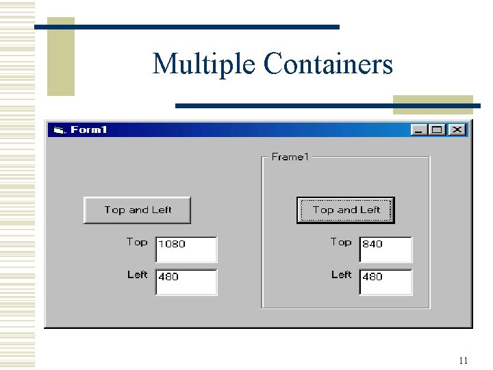 Multiple Containers 11 