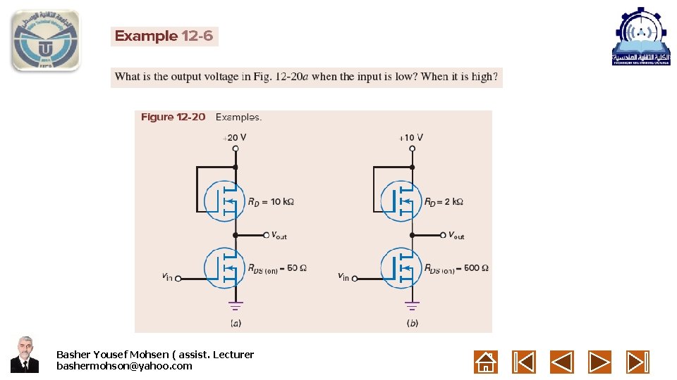 Basher Yousef Mohsen ( assist. Lecturer bashermohson@yahoo. com 