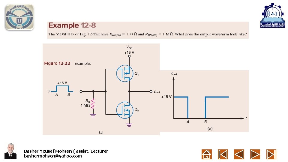 Basher Yousef Mohsen ( assist. Lecturer bashermohson@yahoo. com 