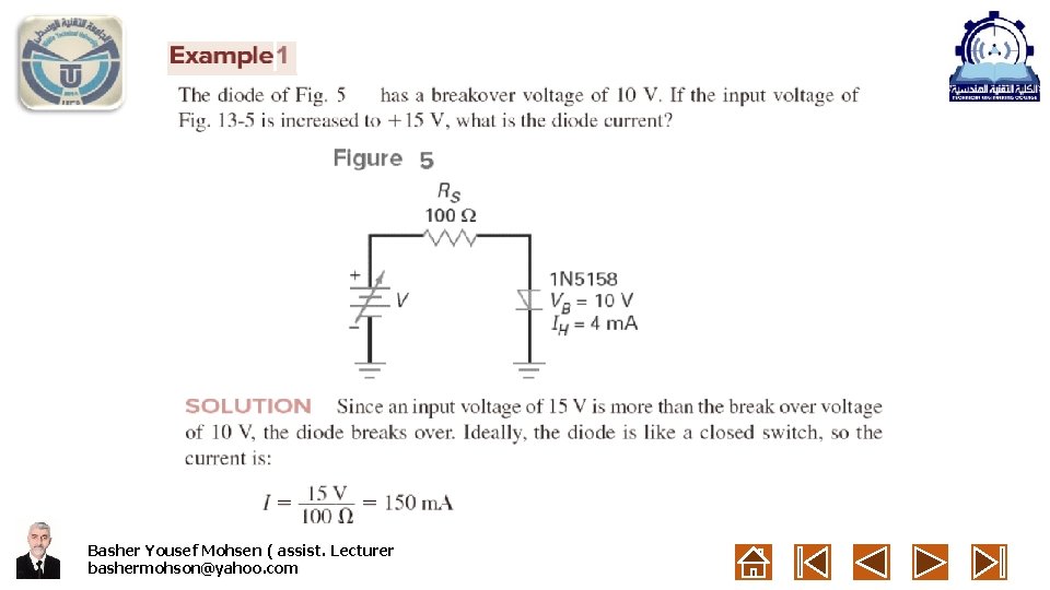 Basher Yousef Mohsen ( assist. Lecturer bashermohson@yahoo. com 