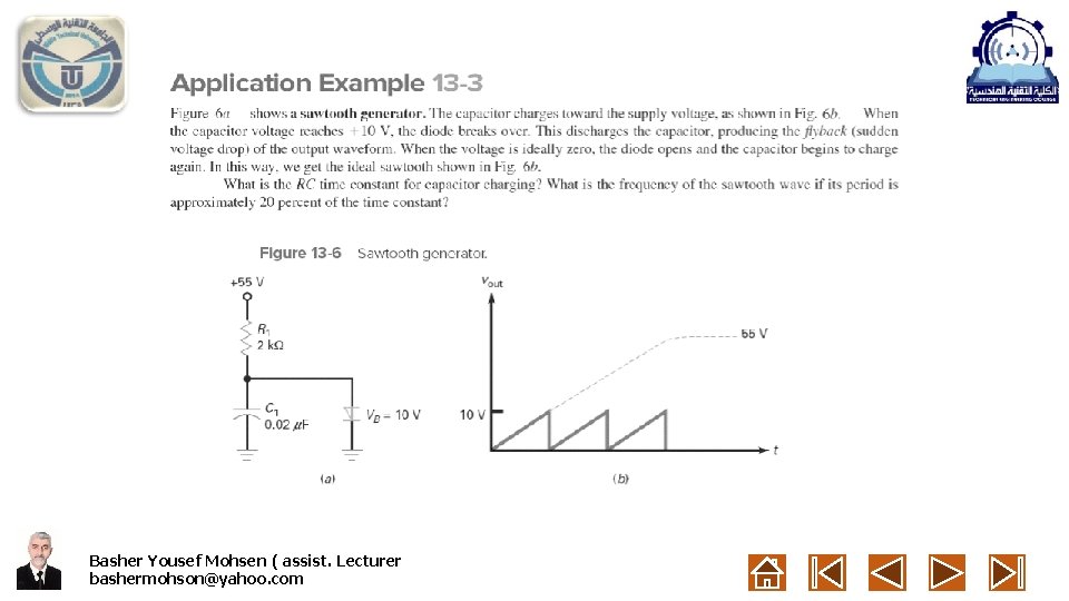 Basher Yousef Mohsen ( assist. Lecturer bashermohson@yahoo. com 