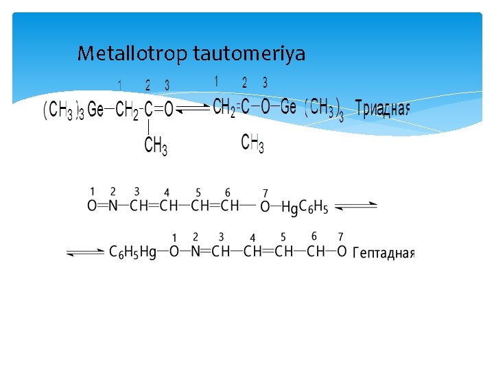 Metallotrop tautomeriya 