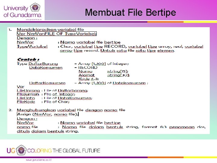 Membuat File Bertipe 