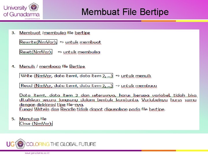 Membuat File Bertipe 