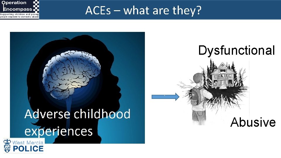 ACEs – what are they? Dysfunctional ` 3 x Abusive 