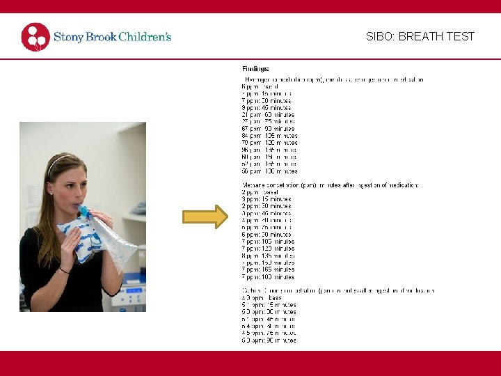 SIBO: BREATH TEST 