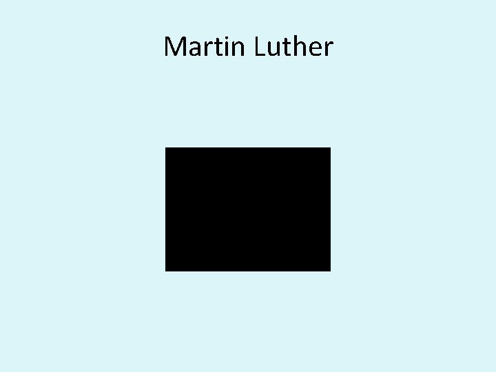 Martin Luther 