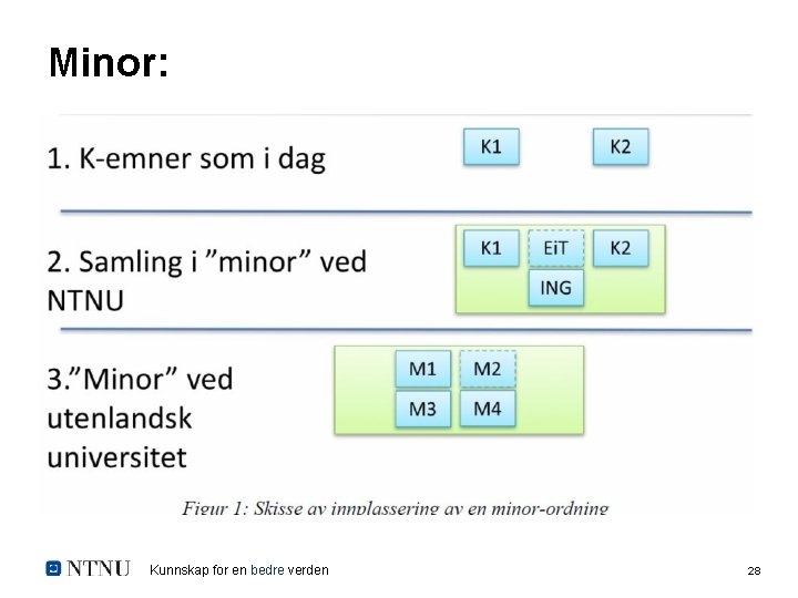 Minor: Kunnskap for en bedre verden 28 