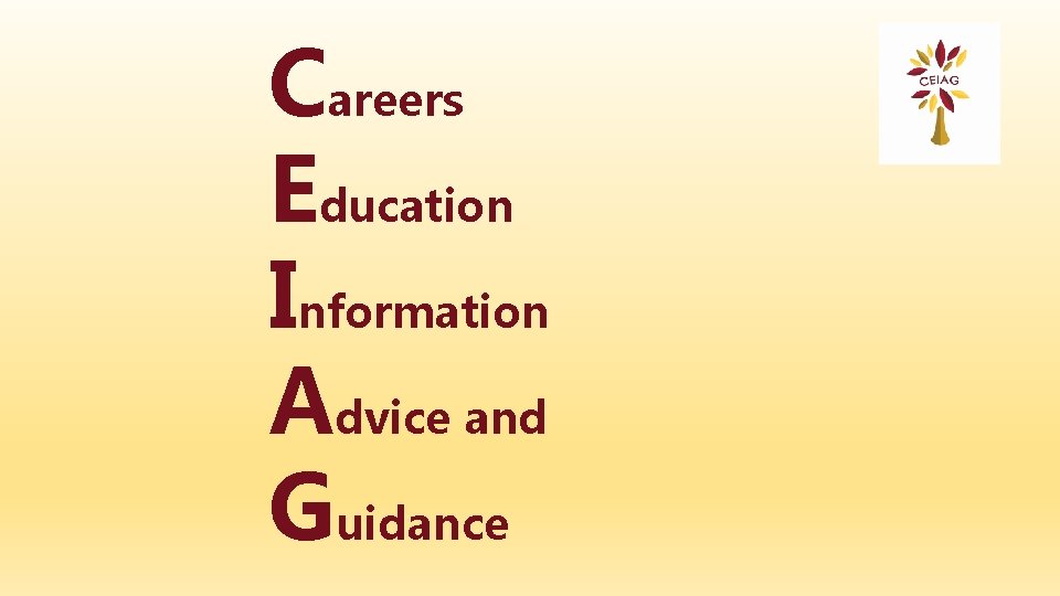 Careers Education Information Advice and Guidance 