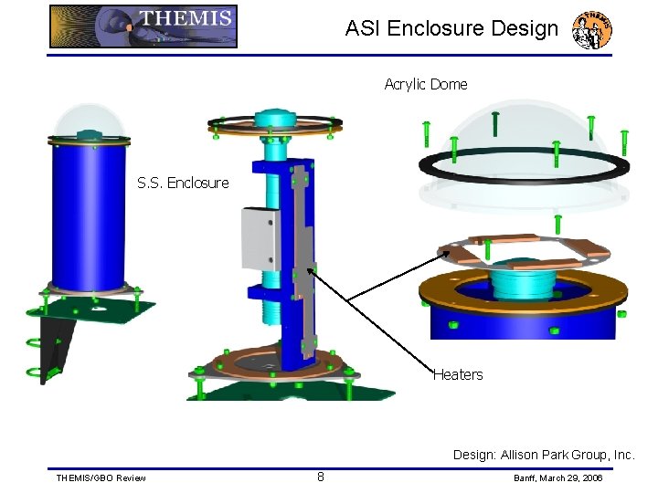 ASI Enclosure Design Acrylic Dome S. S. Enclosure Heaters Design: Allison Park Group, Inc.