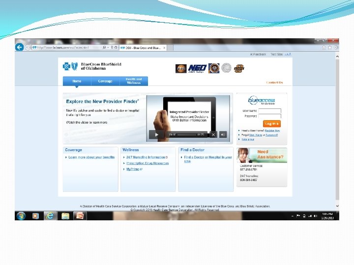 Well on Target Youll need your BCBS insurance