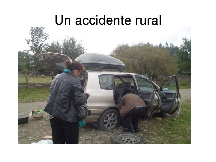 Un accidente rural 