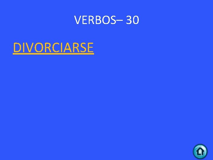 VERBOS– 30 DIVORCIARSE 