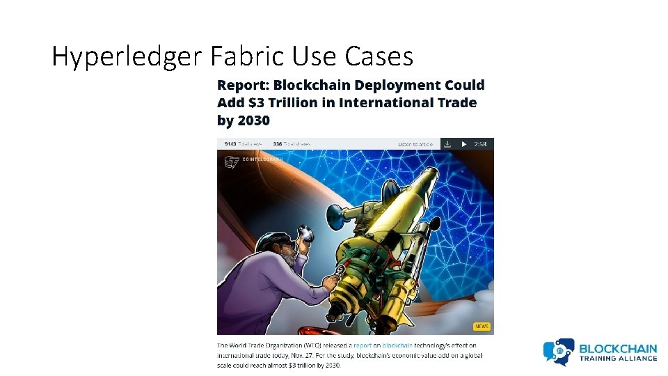 Hyperledger Fabric Use Cases 