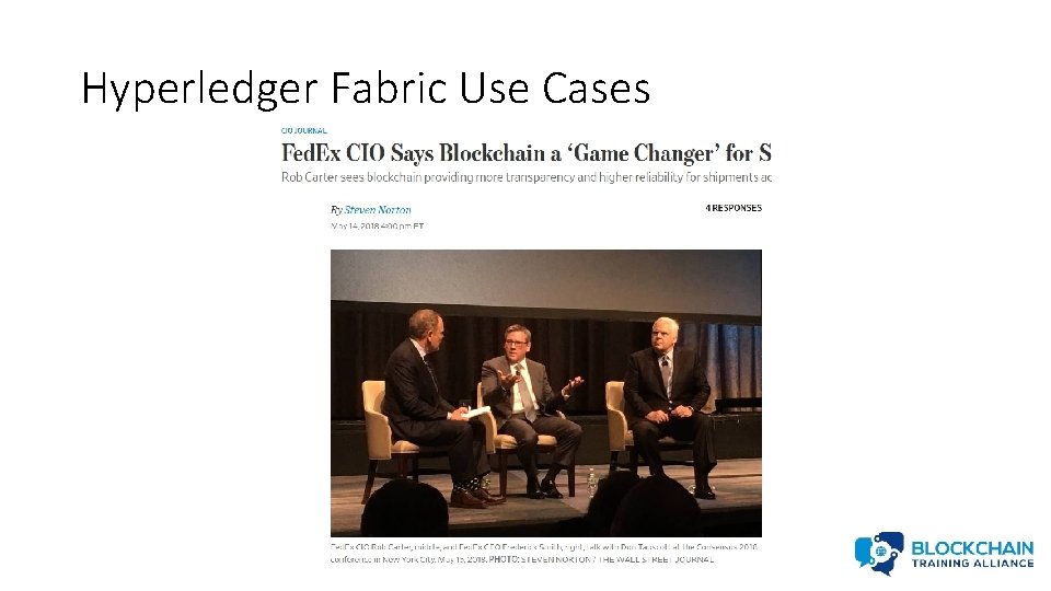 Hyperledger Fabric Use Cases 