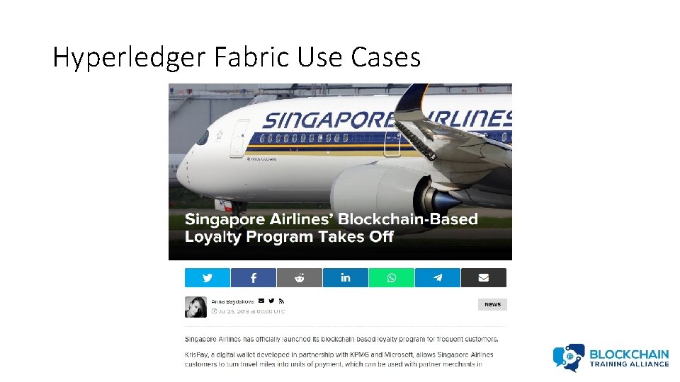 Hyperledger Fabric Use Cases 