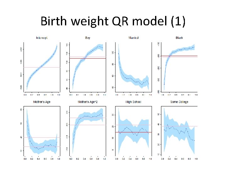 Birth weight QR model (1) 