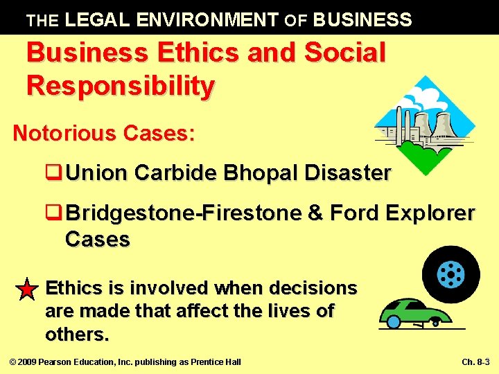 THE LEGAL ENVIRONMENT OF BUSINESS Business Ethics and Social Responsibility Notorious Cases: q Union
