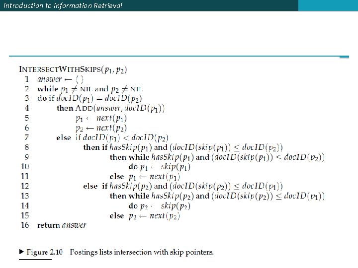 Introduction to Information Retrieval 31 