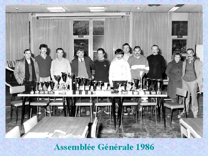 Assemblée Générale 1986 