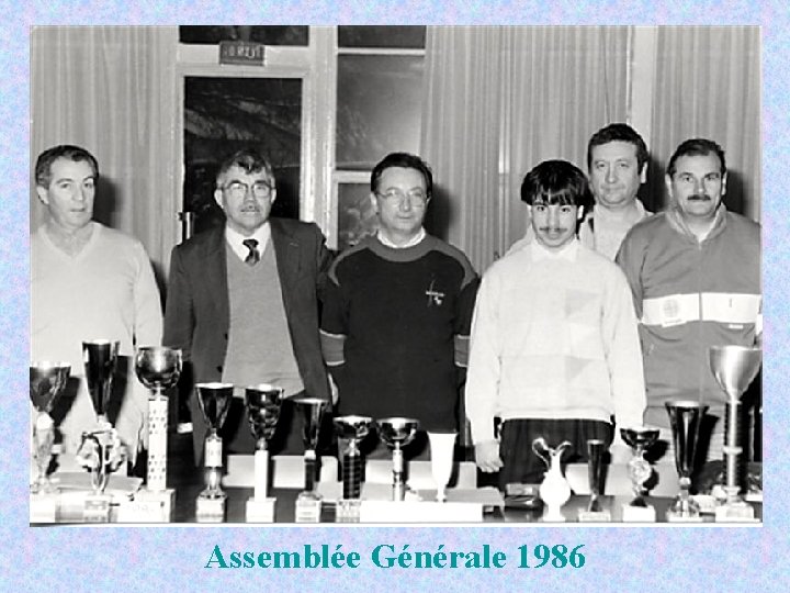 Assemblée Générale 1986 