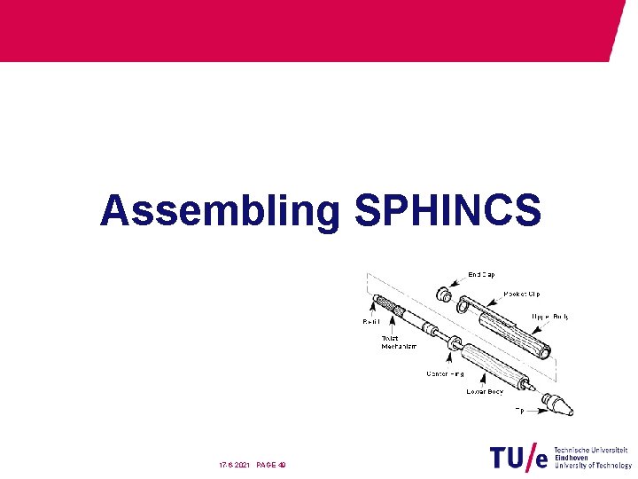 Assembling SPHINCS 17 -6 -2021 PAGE 49 