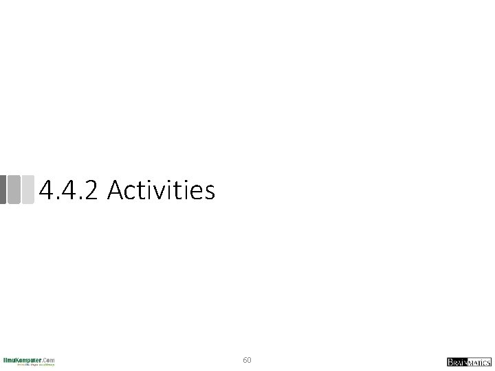 4. 4. 2 Activities 60 