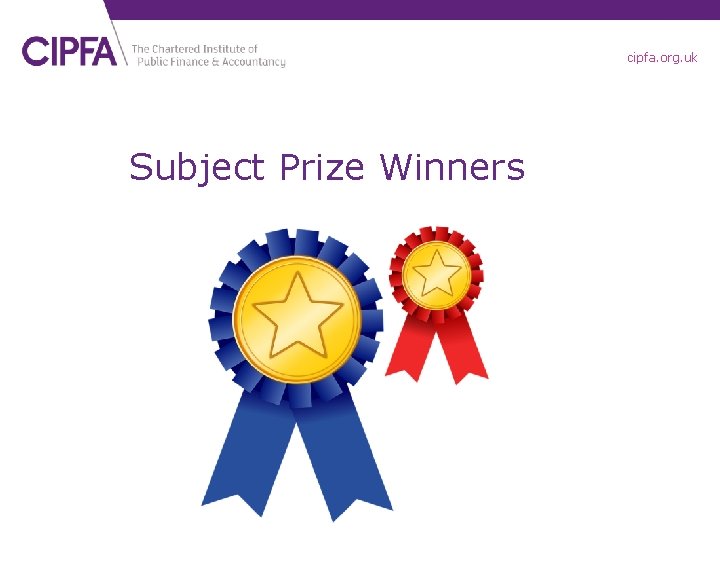 cipfa. org. uk Subject Prize Winners 