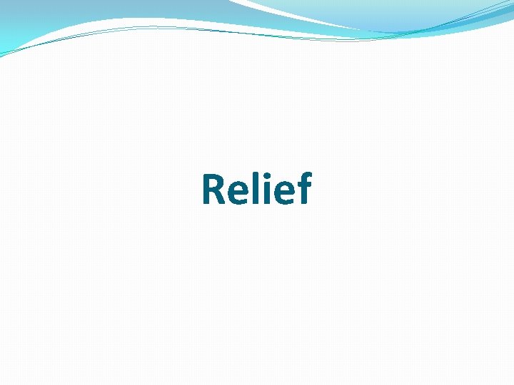 Relief 