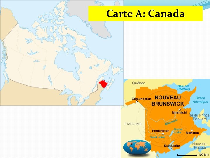 Carte A: Canada 