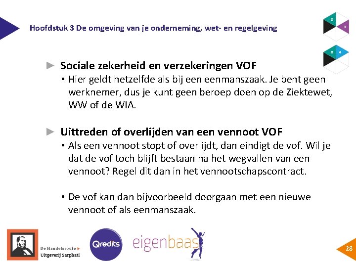 Hoofdstuk 3 De omgeving van je onderneming, wet- en regelgeving ► Sociale zekerheid en