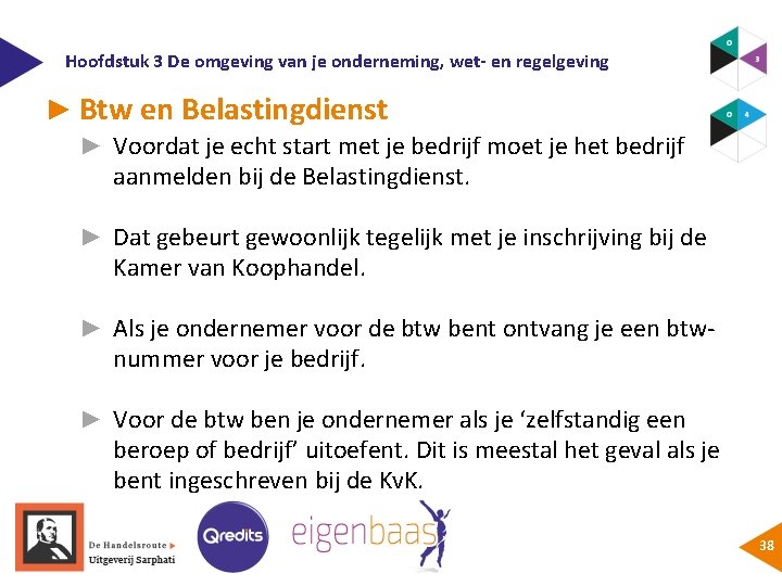 Hoofdstuk 3 De omgeving van je onderneming, wet- en regelgeving ► Btw en Belastingdienst