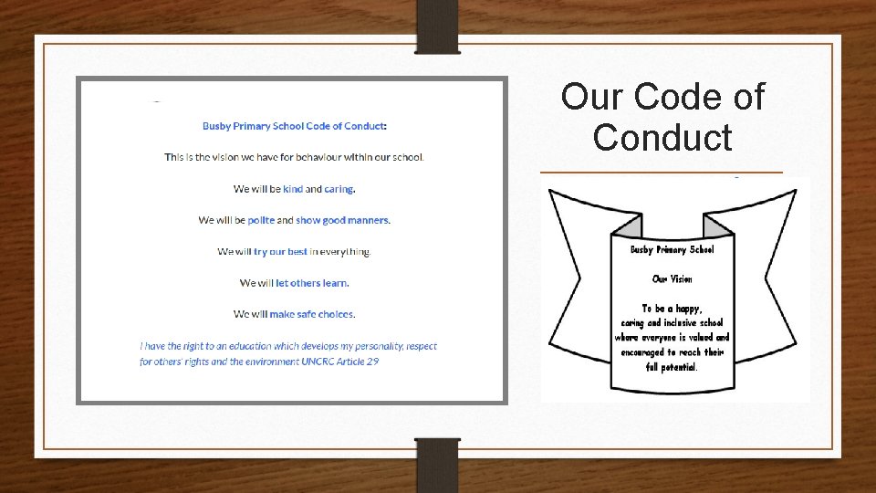 Our Code of Conduct 