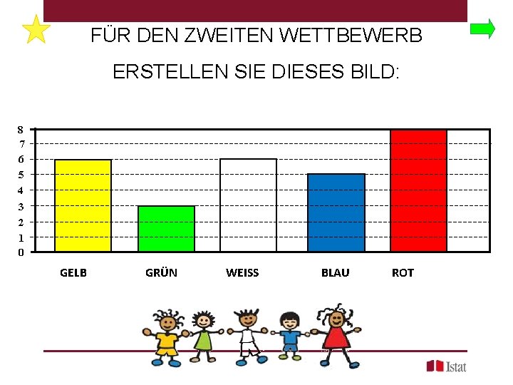 FÜR DEN ZWEITEN WETTBEWERB ERSTELLEN SIE DIESES BILD: 8 7 6 5 4 3