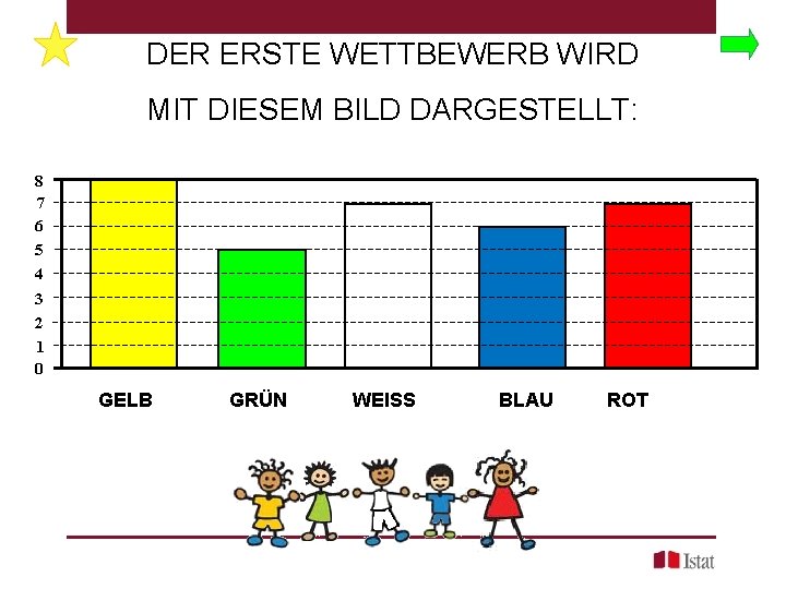 DER ERSTE WETTBEWERB WIRD MIT DIESEM BILD DARGESTELLT: 8 7 6 5 4 3