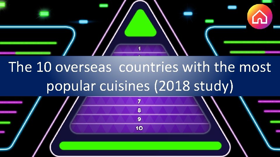 The 10 overseas countries with the most popular cuisines (2018 study) 