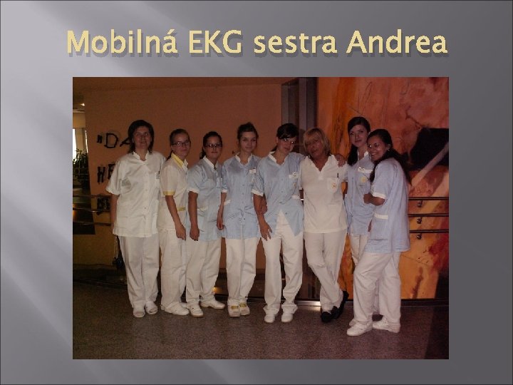 Mobilná EKG sestra Andrea 