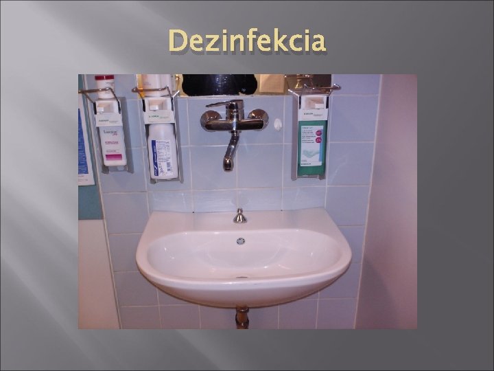 Dezinfekcia 