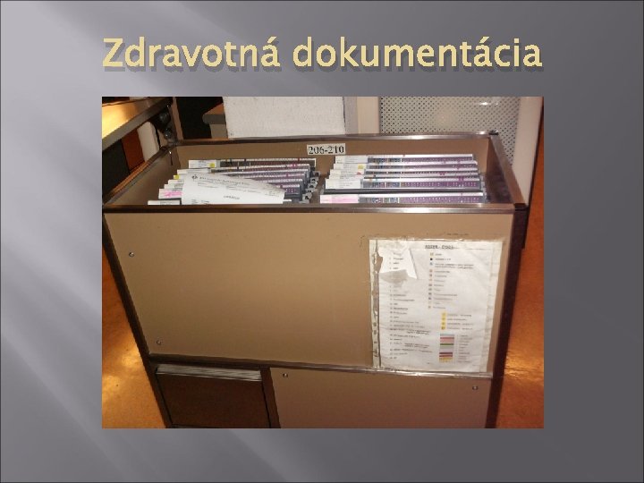 Zdravotná dokumentácia 