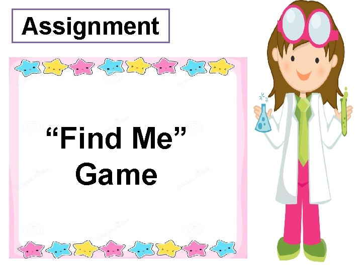 Assignment “Find Me” Game 